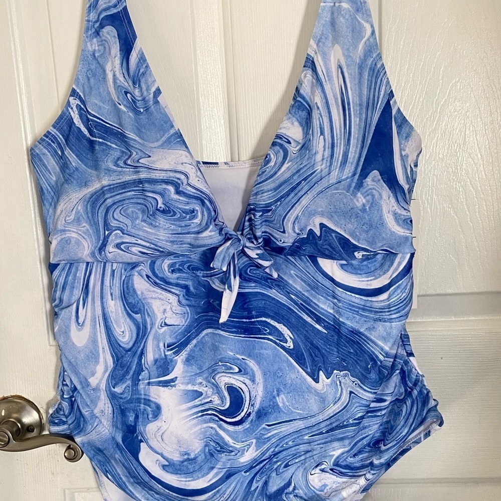 Nicole Miller Printed Swimsuit